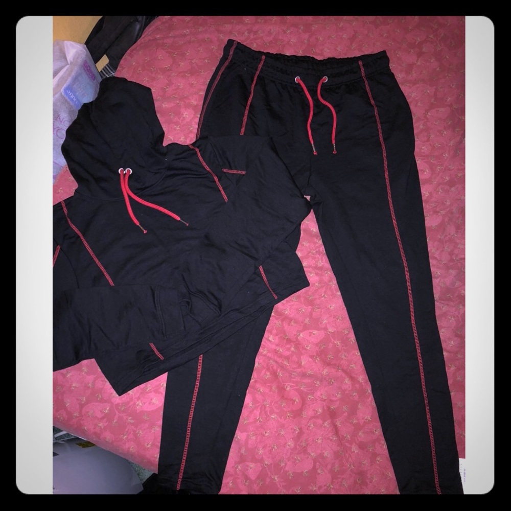 Crop Top and Pants Set